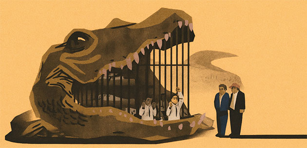 Los torturadores diestros y zurdos del mundo